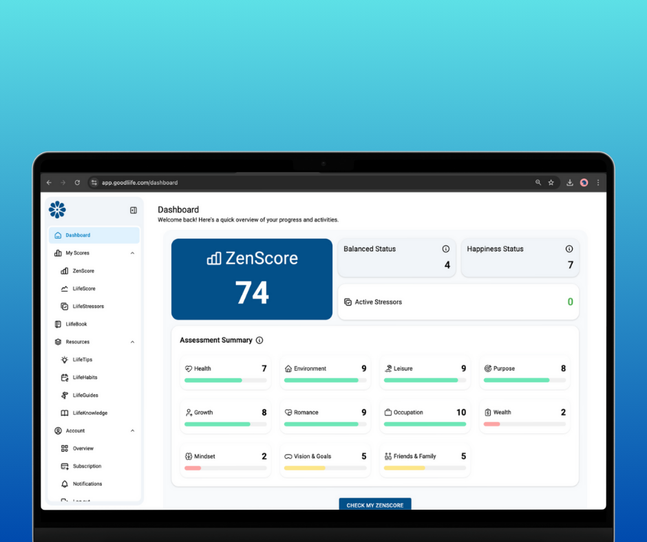 GoodLiife | ZenScore Dashboard